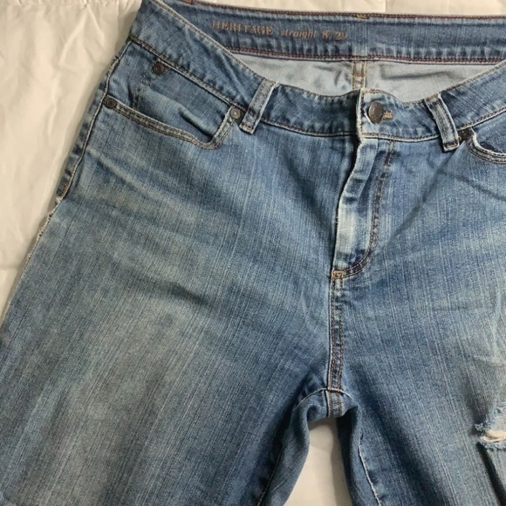 HERITAGE straight leg jeans